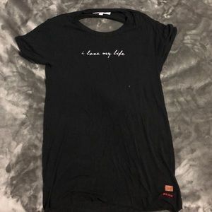 Peace Love World graphic tee